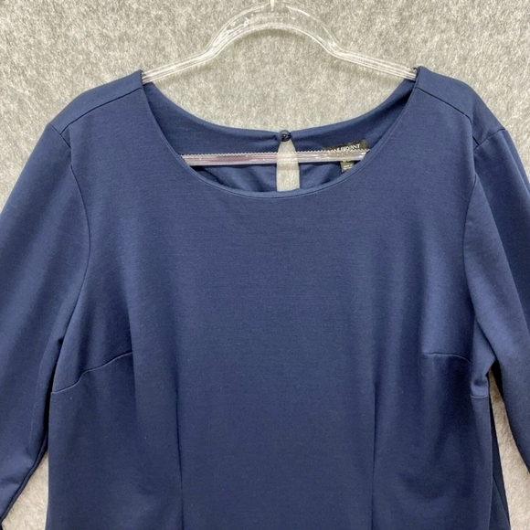 EC Lane Bryant Fit & Flare Bell Sleeve Midi Dress - Picture 9 of 14